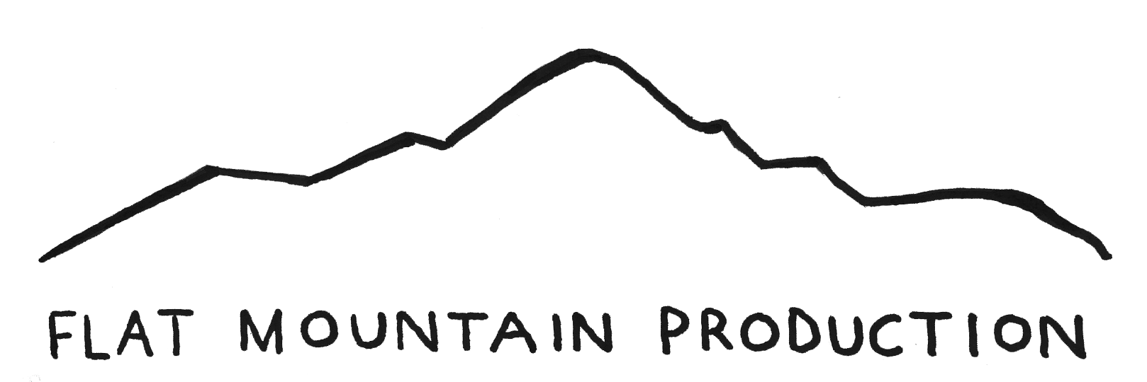 logo til produktionsselskabet flat mountain production